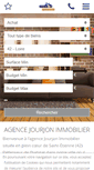Mobile Screenshot of jourjon-immobilier.com